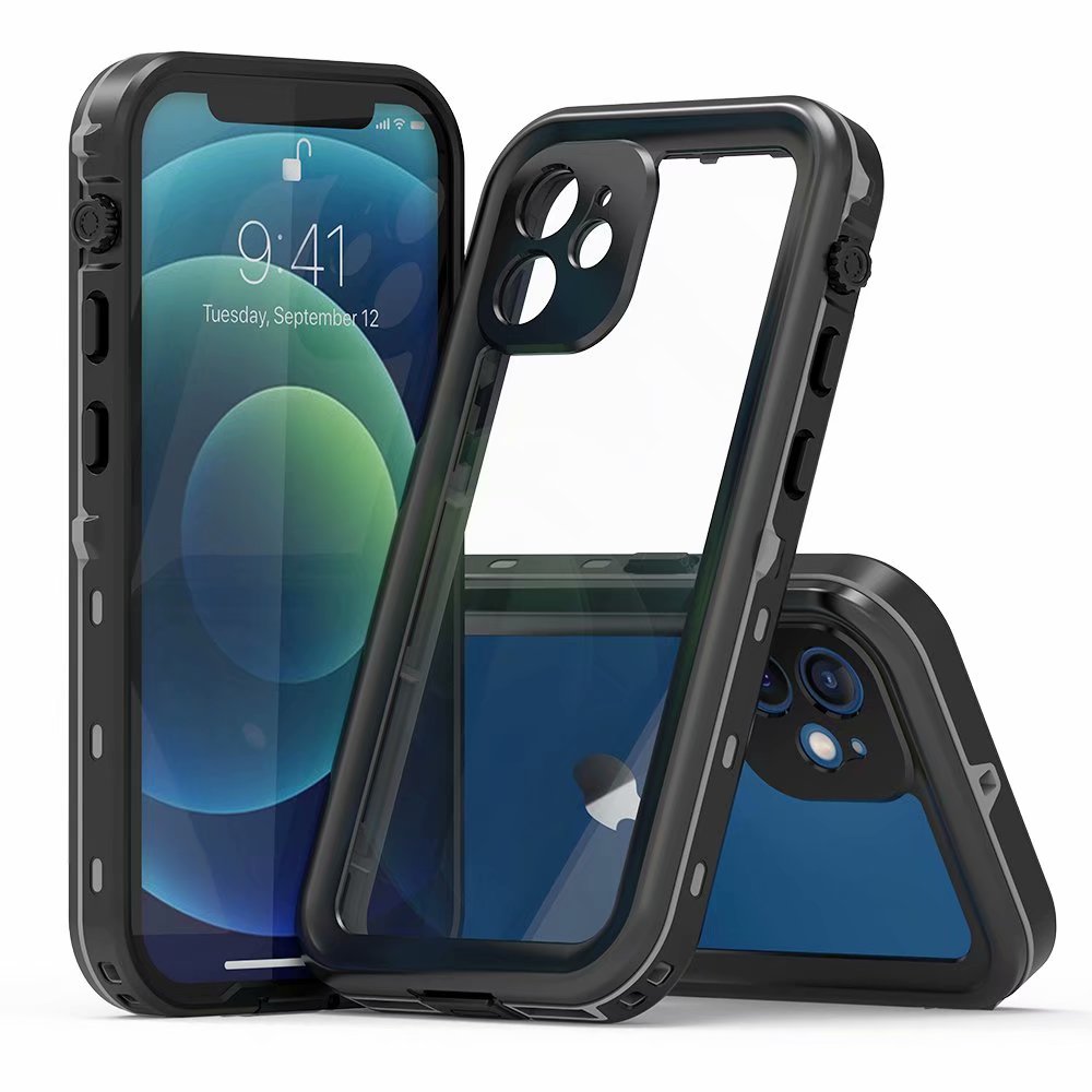 Ultramarinetech-for-shellbox-dot-clear-ip68-waterproof-iphone-12-mini-phone-case-1