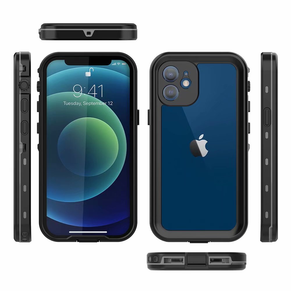 Ultramarinetech-for-shellbox-dot-clear-ip68-waterproof-iphone-12-mini-phone-case-17