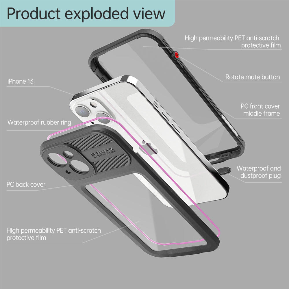 Ultramarinetech for shellbox-neo-magsafe-diving-waterproof-iphone-13-phone-case-9