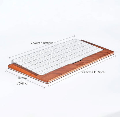 Walnut Keyboard (iMac 3rd Generation) Stand Base Holder Tray