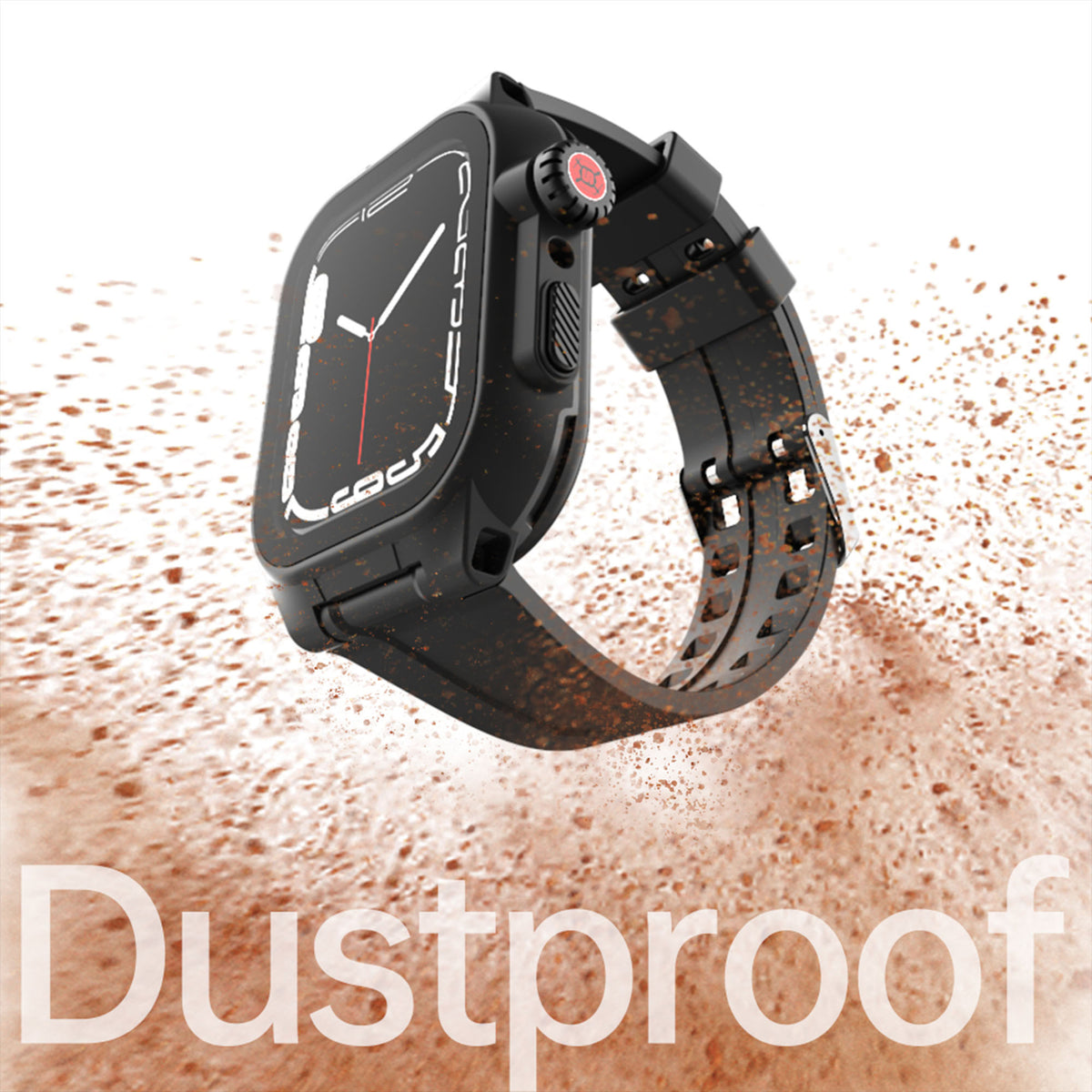 Ultramarine Technology with Waterproof Watch Case with Silicone Band | Protection & Performance