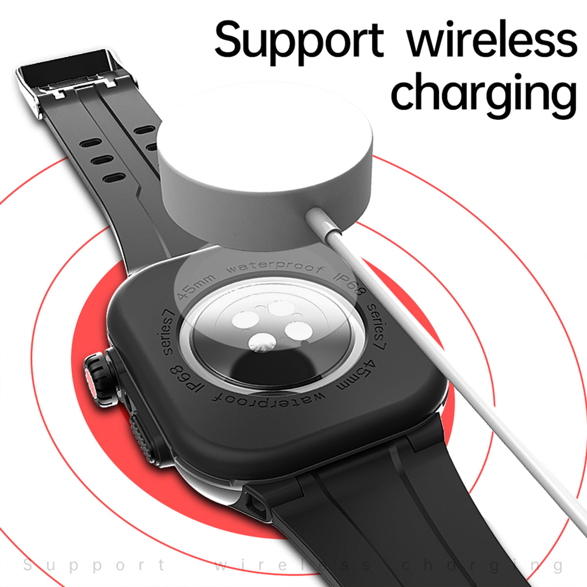 Ultramarine Technology with Waterproof Watch Case with Silicone Band | Protection & Performance