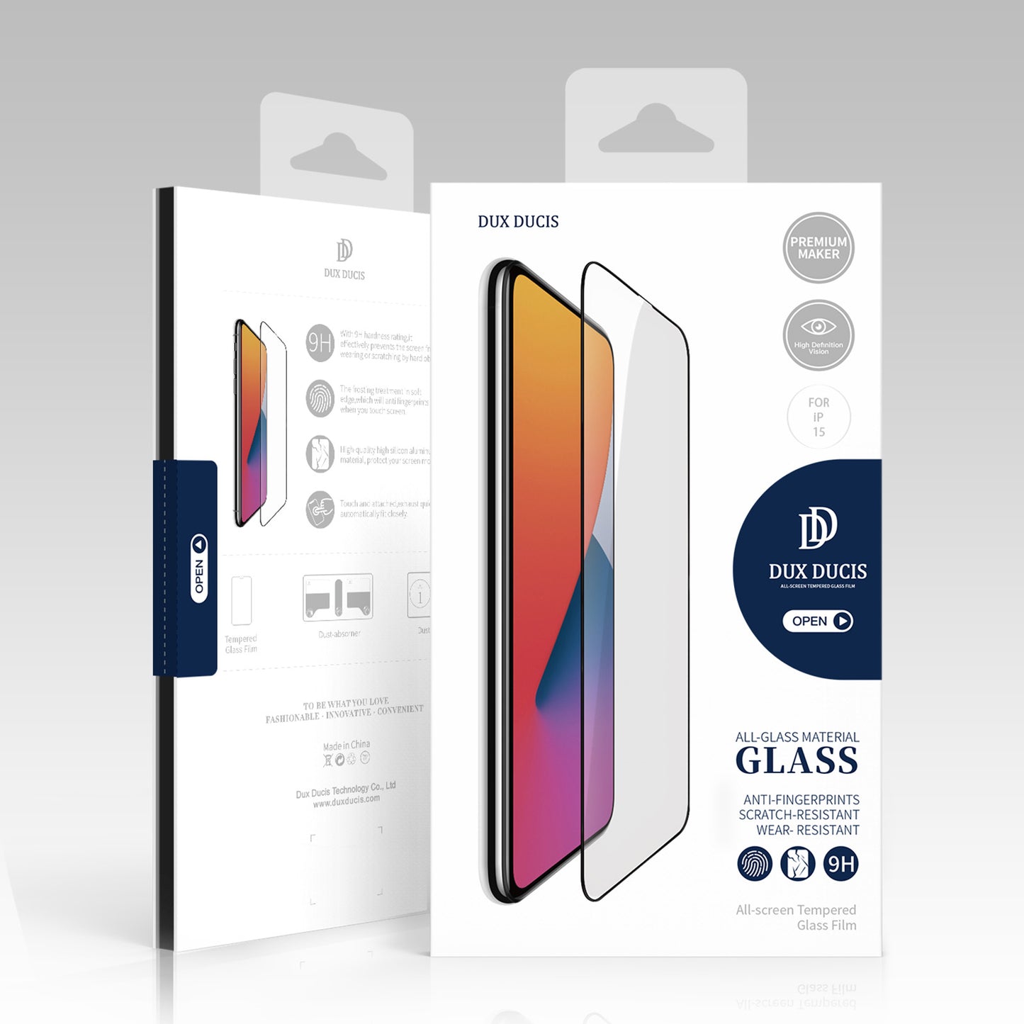 Samsung iPhone Google Phone Clear Tempered Glass Film Guard Screen Protector