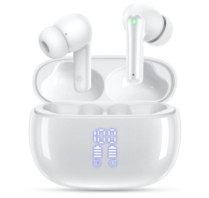 Wireless Bluetooth Earbuds 40H Playtime IPX5 Waterproof LED