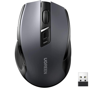 Wireless Mouse 2.4G with USB Receiver Ergonomic 5-Level DPI