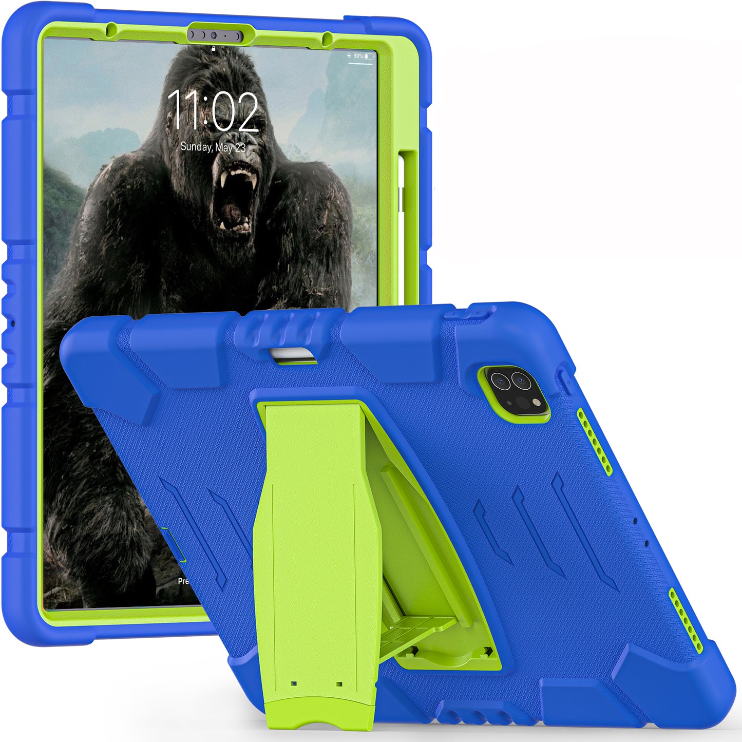 Gorilla King Kong iPad Pro 12.9 (2022) Case Stand Triple Protection