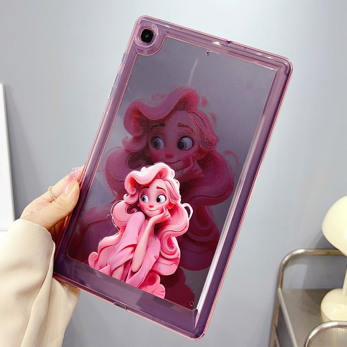acrylic-tpu-space-princess-painting-ipad-samsung-tablet-cases_9
