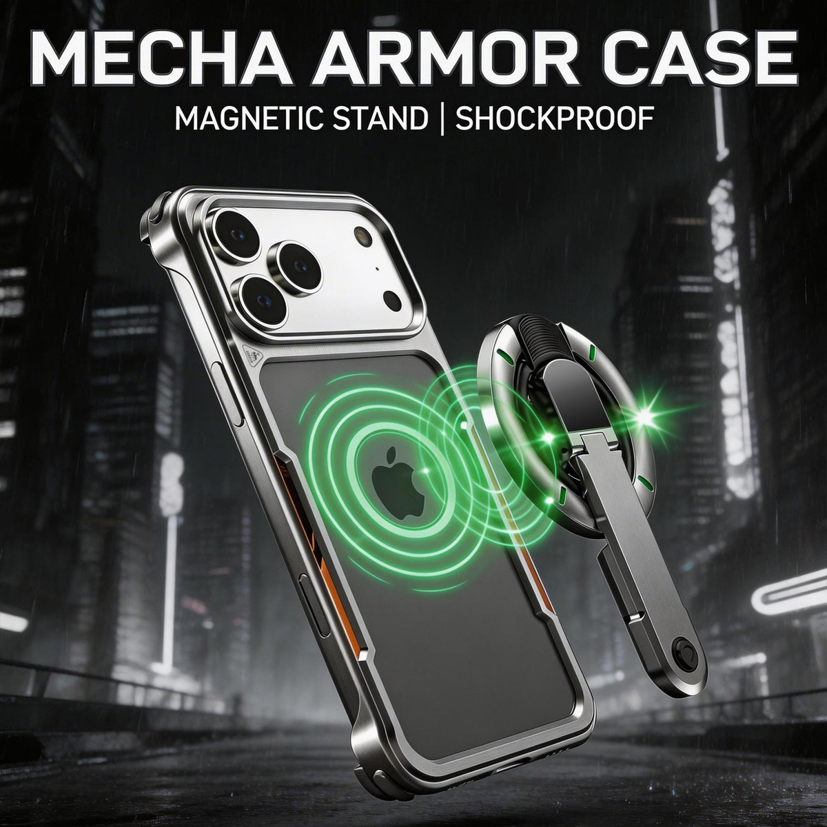 Ultramarine Technology with All-Scenario Ring Holder Phone Case | Commute, Office, Sport & Outdoor