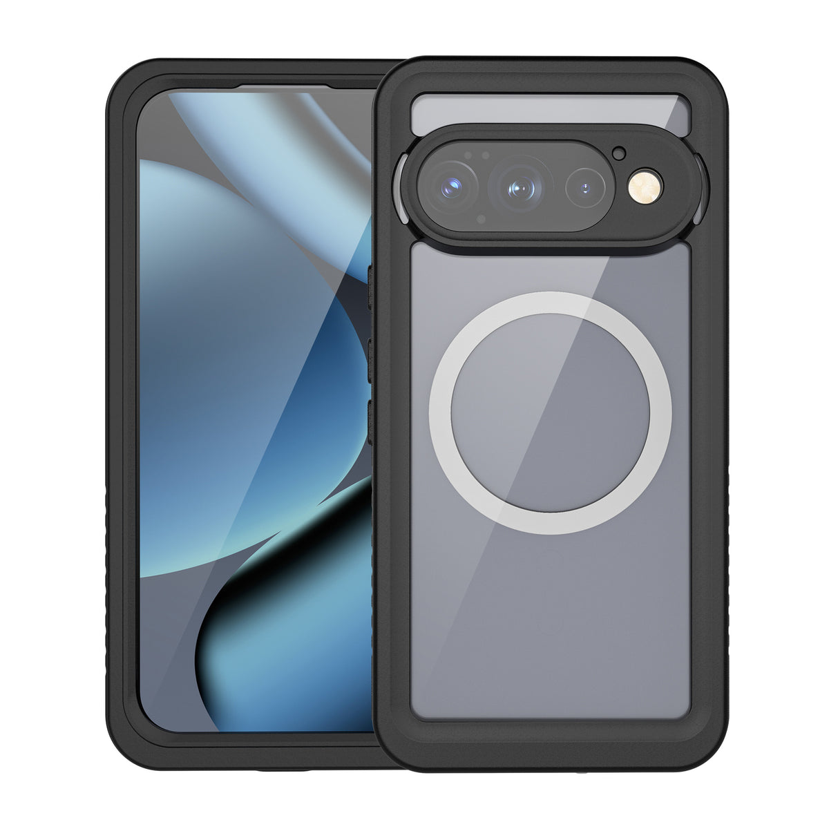 Ultramarine Technology with All-Weather Armored Phone Case with MagSafe for Commuting & Sports