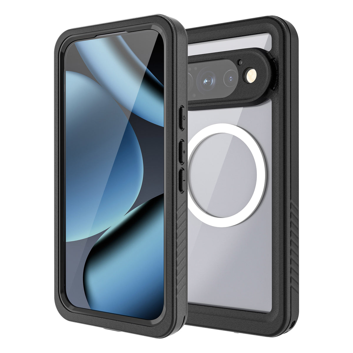 Ultramarine Technology with All-Weather Armored Phone Case with MagSafe for Commuting & Sports