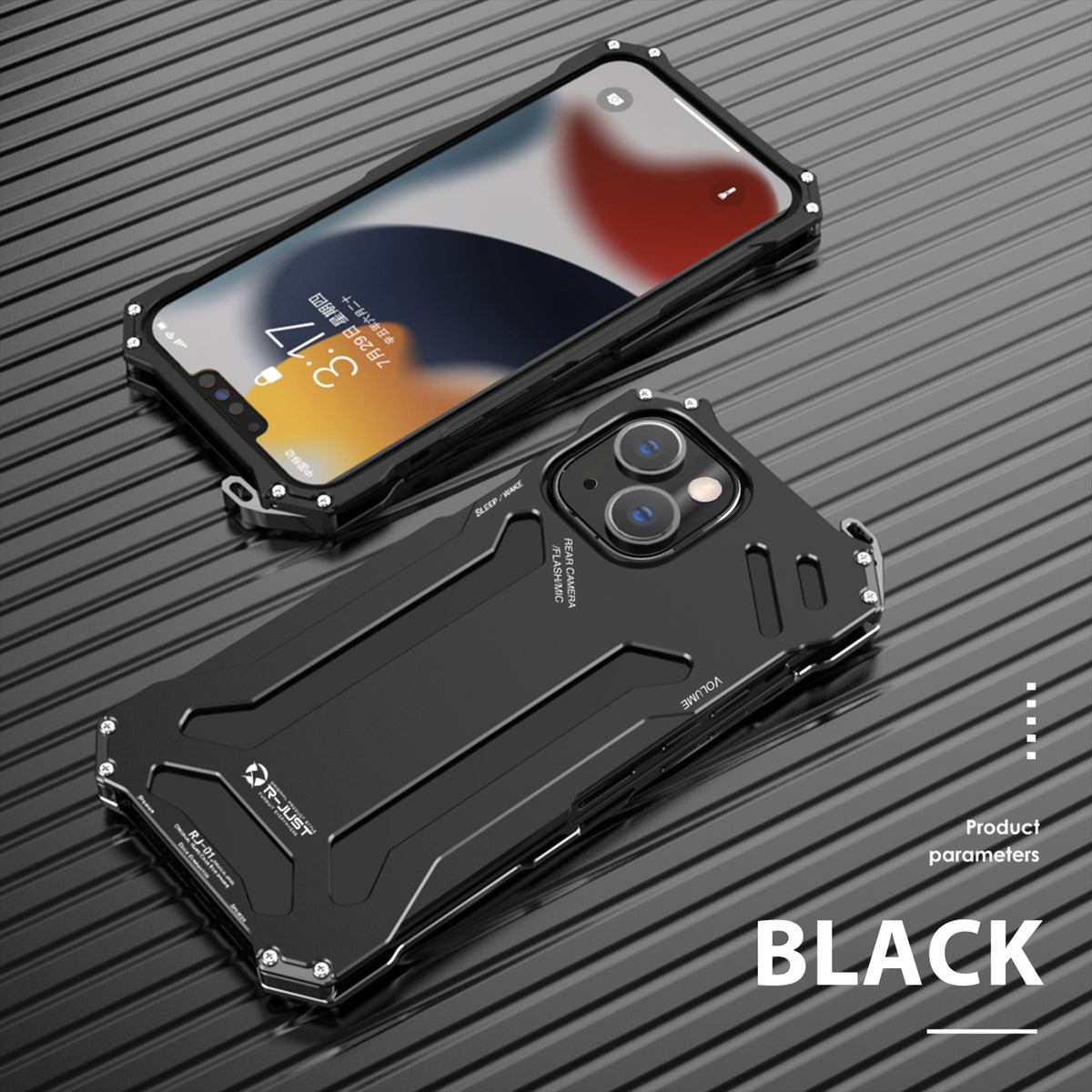 Ultramarine Technology with Aluminum Alloy Cooling Phone Case | Shockproof Rugged Armor