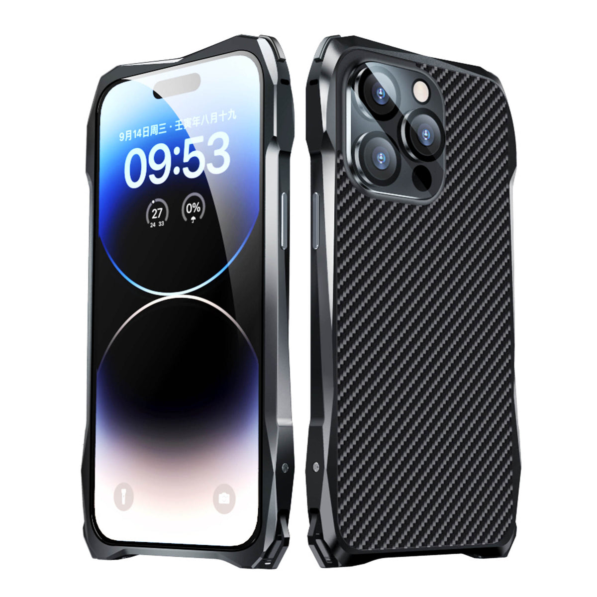 Ultramarine Technology with Aluminum Bumper Phone Case | 8ft Drop Protection & Comfort Grip