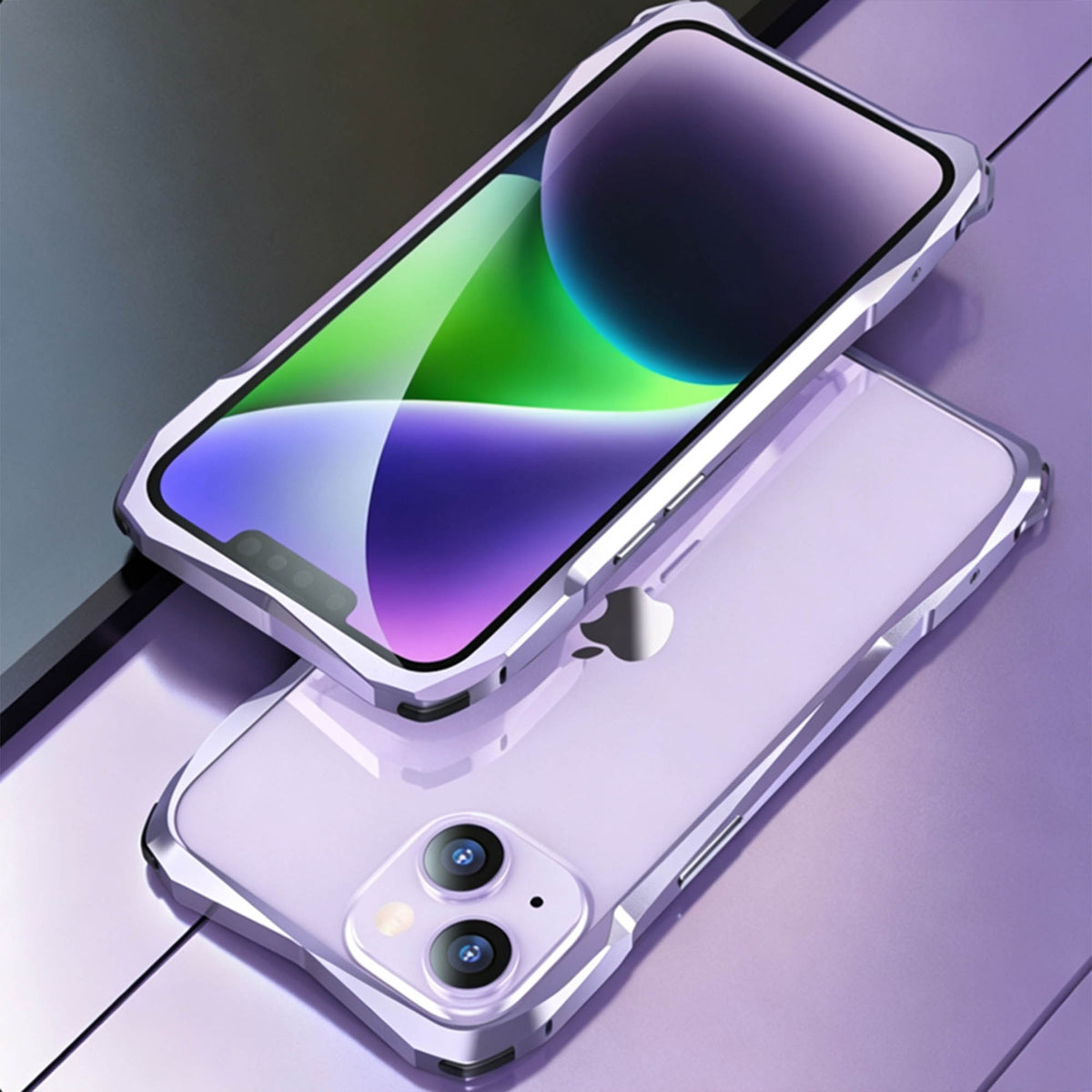 Ultramarine Technology with Aluminum Bumper Phone Case | 8ft Drop Protection & Comfort Grip