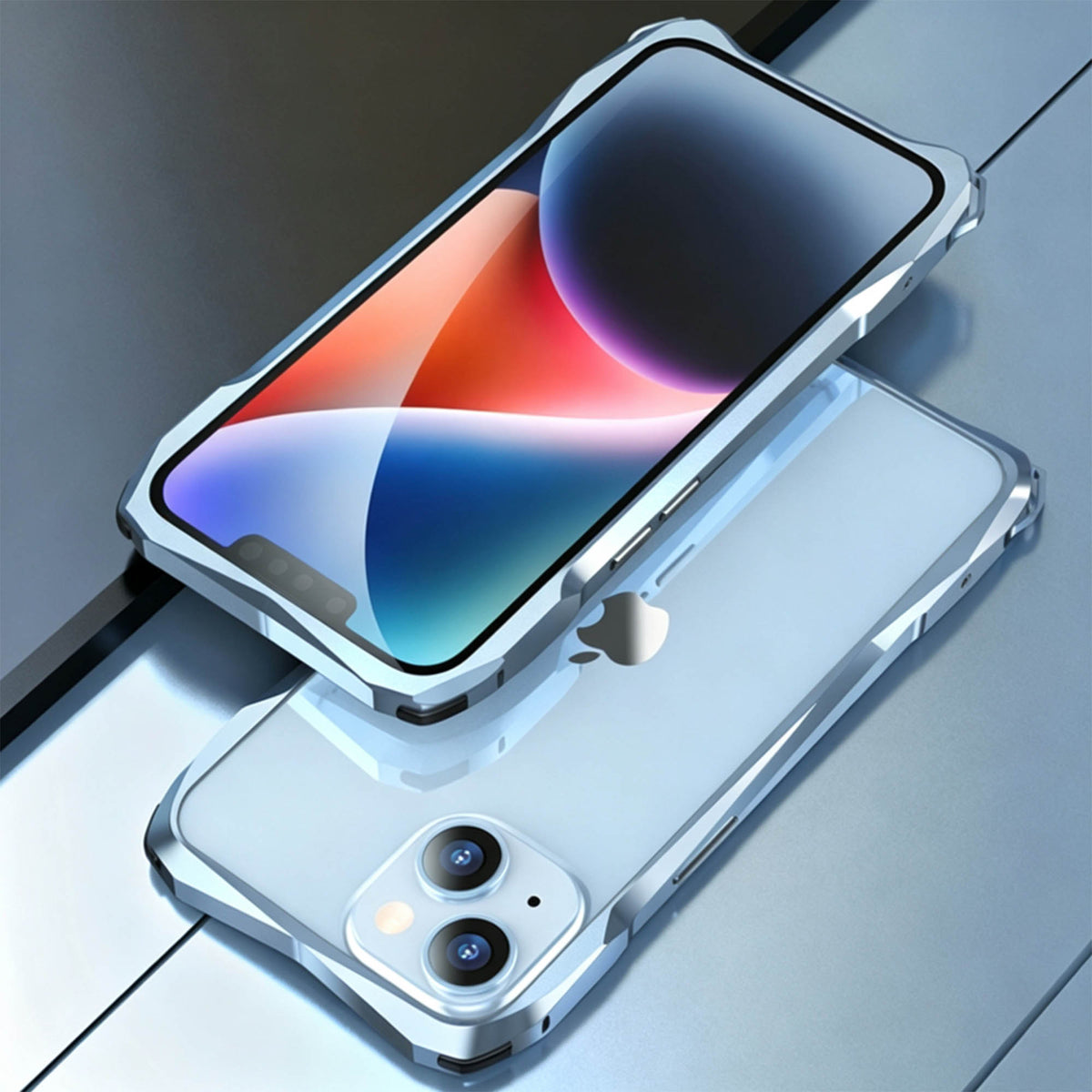 Ultramarine Technology with Aluminum Bumper Phone Case | 8ft Drop Protection & Comfort Grip