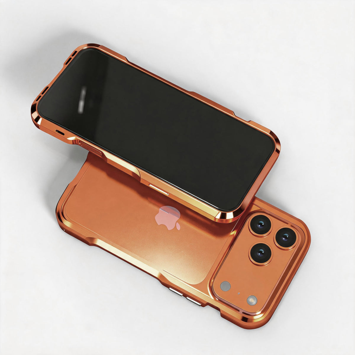 Ultramarine Technology with Aluminum Heavy-Duty Bumper Phone Case | Commute, Office & Outdoor