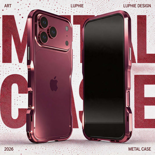 Ultramarine Technology with Aluminum Heavy-Duty Bumper Phone Case | Commute, Office & Outdoor