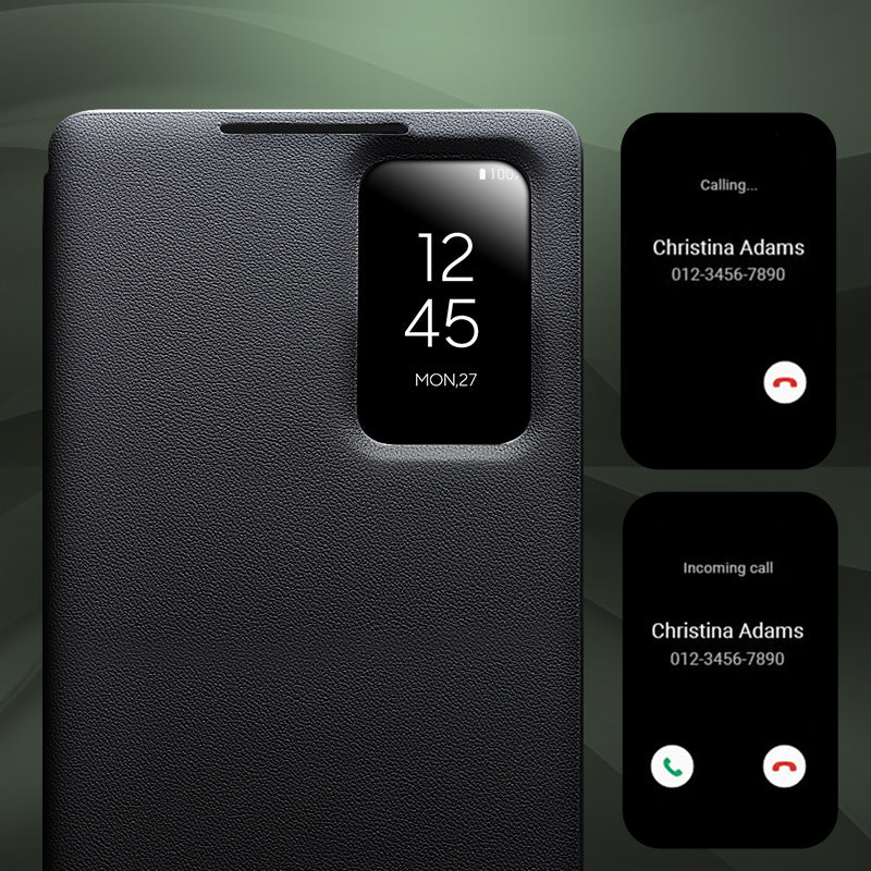 ultramarinetech-qialion-auto-wake-sleep-genuine-leather-galaxy-s25-ultra-phone-cover-3