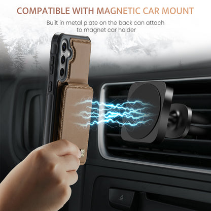 Multiple Card Slots Galaxy S24 Ultra Case Magnetic Car Mount