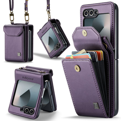 Organ Card Holder Galaxy Z Flip6 Case with Shoulder Strap