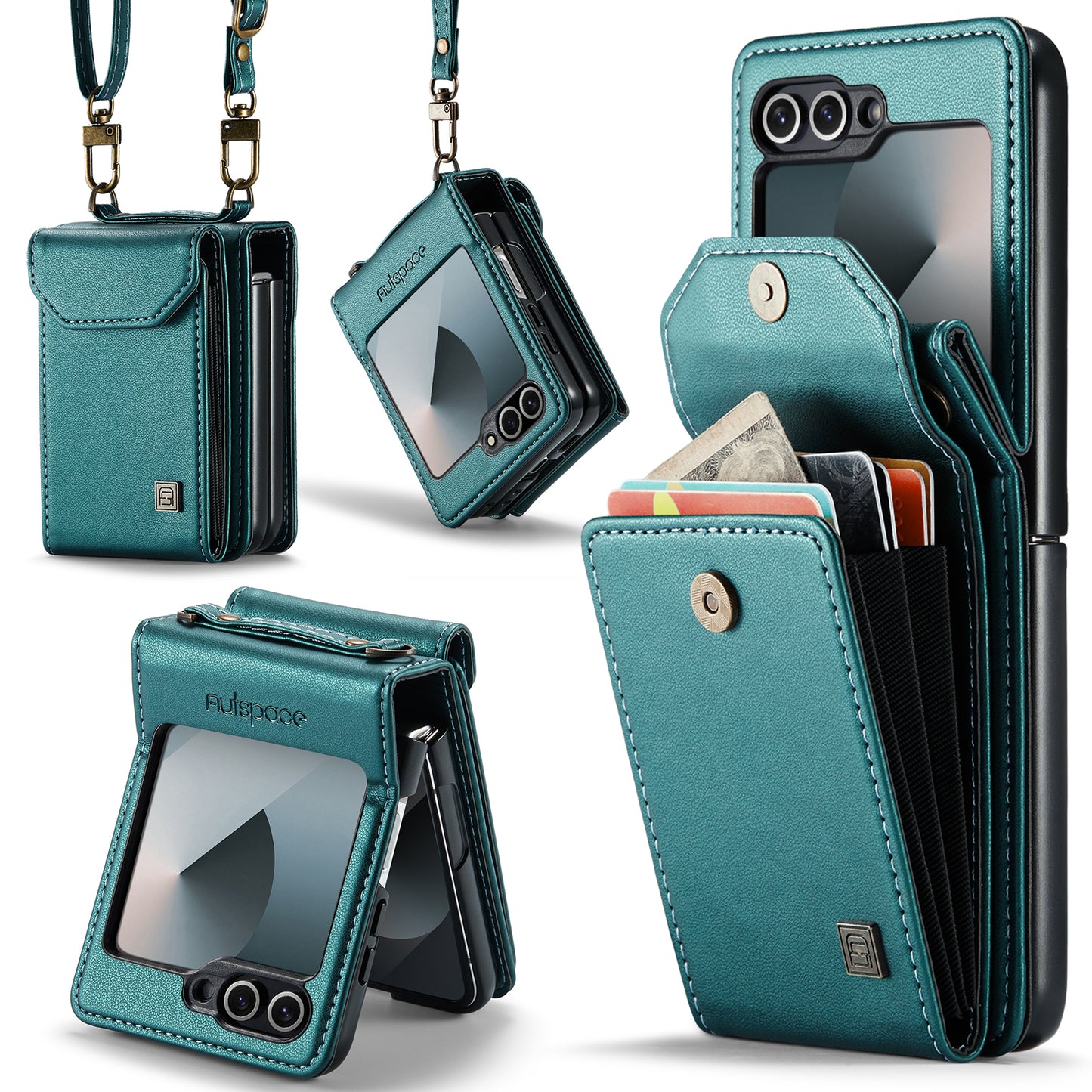 Organ Card Holder Galaxy Z Flip6 Case with Shoulder Strap