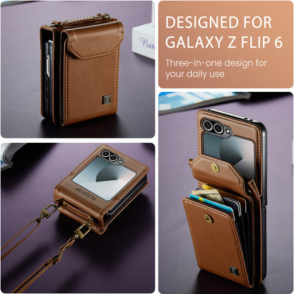 Organ Card Holder Galaxy Z Flip6 Case with Shoulder Strap