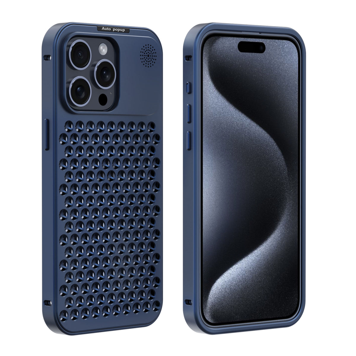 Ultramarine Technology with Aviation Aluminum Cooling Phone Case with Aromatherapy for Gaming