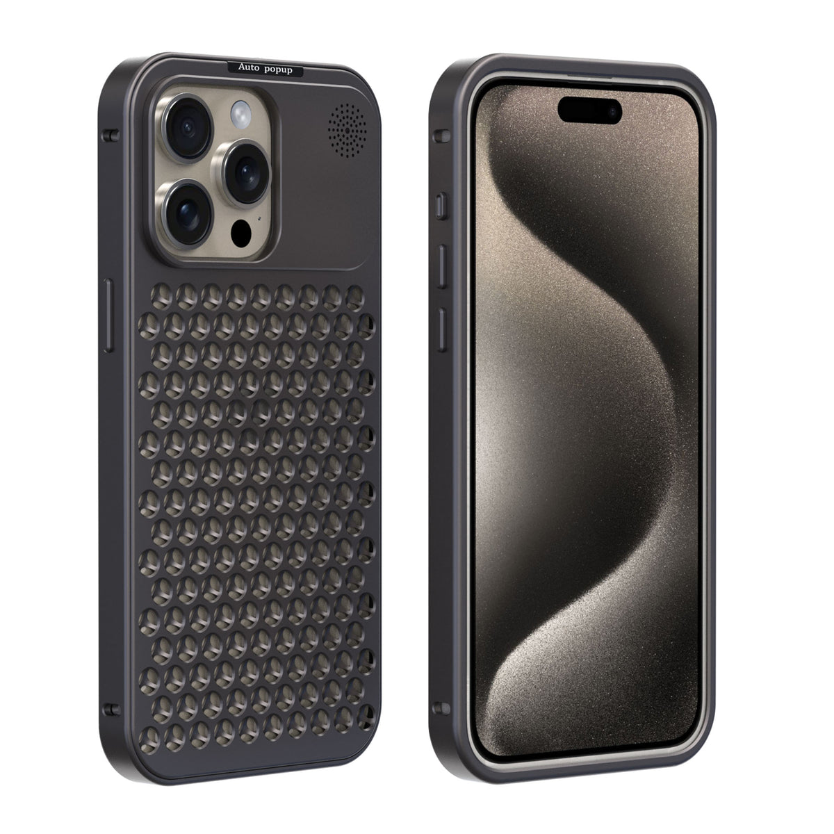 Ultramarine Technology with Aviation Aluminum Cooling Phone Case with Aromatherapy for Gaming