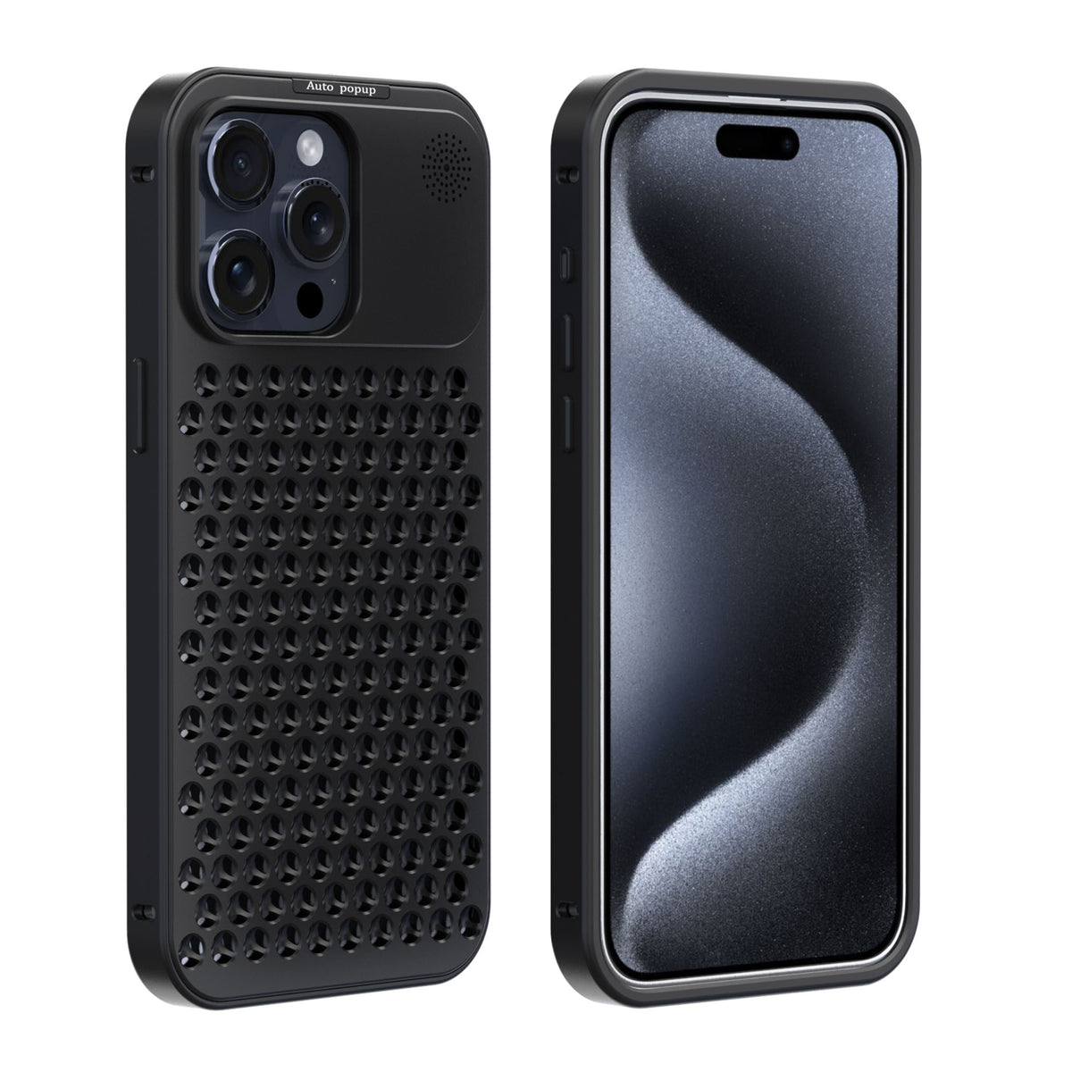 Ultramarine Technology with Aviation Aluminum Cooling Phone Case with Aromatherapy for Gaming