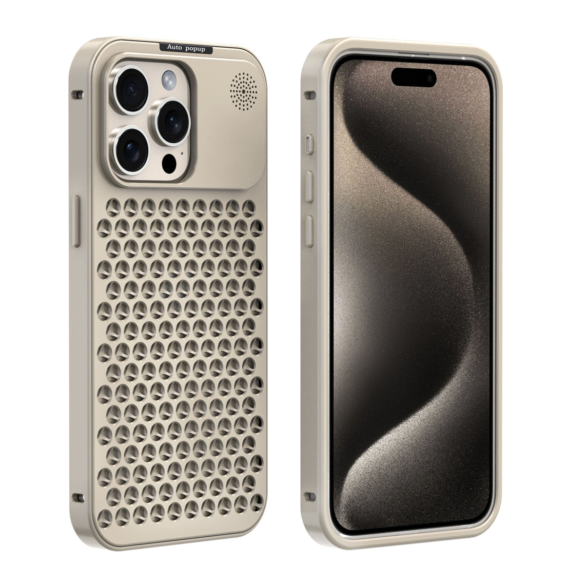 Ultramarine Technology with Aviation Aluminum Cooling Phone Case with Aromatherapy for Gaming