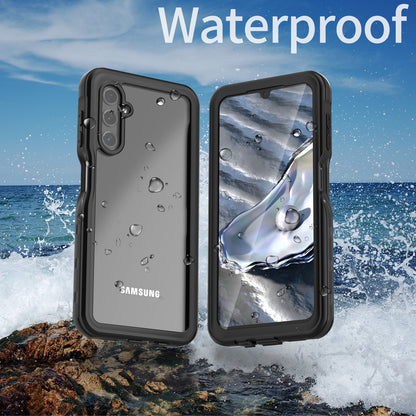 Burst Slim Swimming Waterproof Galaxy A14 Case Clear