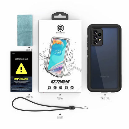 Burst Slim Swimming Waterproof Galaxy A52 Case Clear