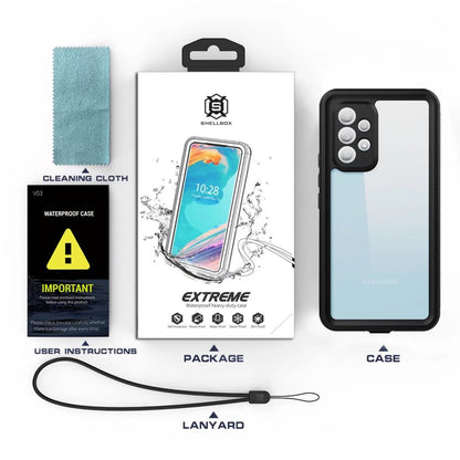 Burst Slim Swimming Waterproof Galaxy A53 Case Clear