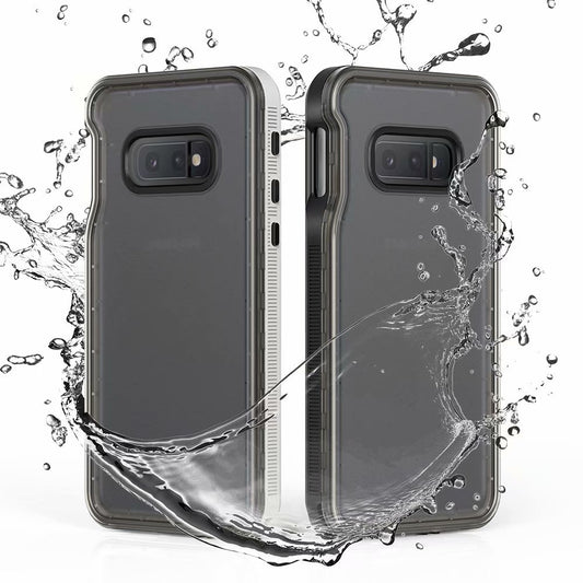 Burst Slim Swimming Waterproof Galaxy S10e Case Clear