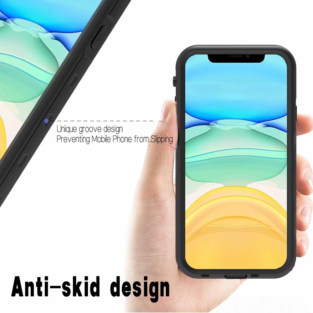 Burst Slim Swimming Waterproof iPhone 11 Case Clear