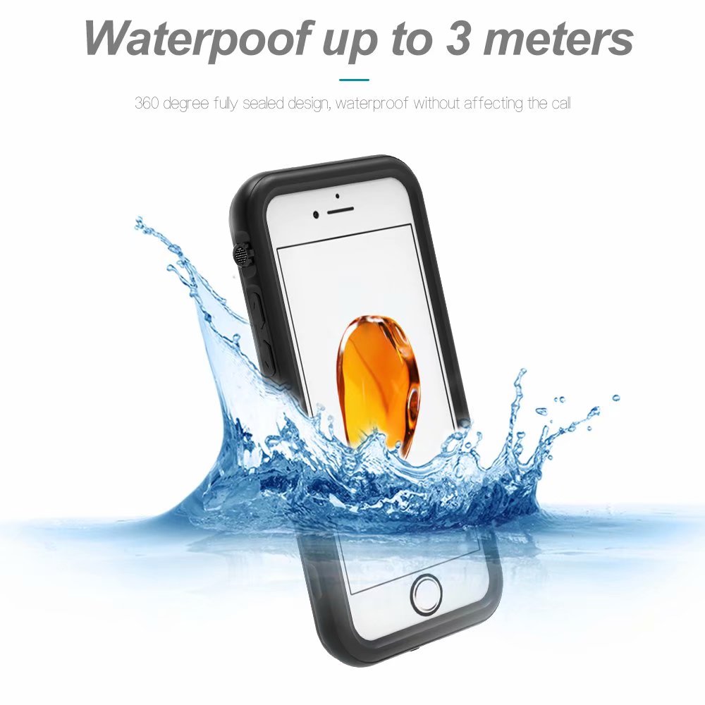 Burst Slim Swimming Waterproof iPhone 6 6s Case Clear