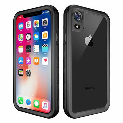 Burst Slim Swimming Waterproof iPhone XR Case Clear