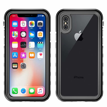 Burst Slim Swimming Waterproof iPhone X Xs Case Clear