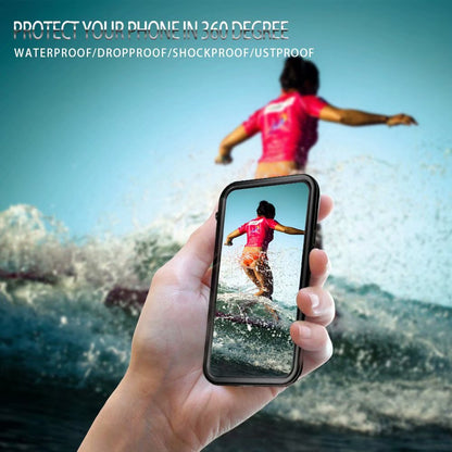 Burst Slim Swimming Waterproof iPhone X Xs Case Clear