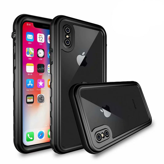 Burst Slim Swimming Waterproof iPhone X Xs Case Clear