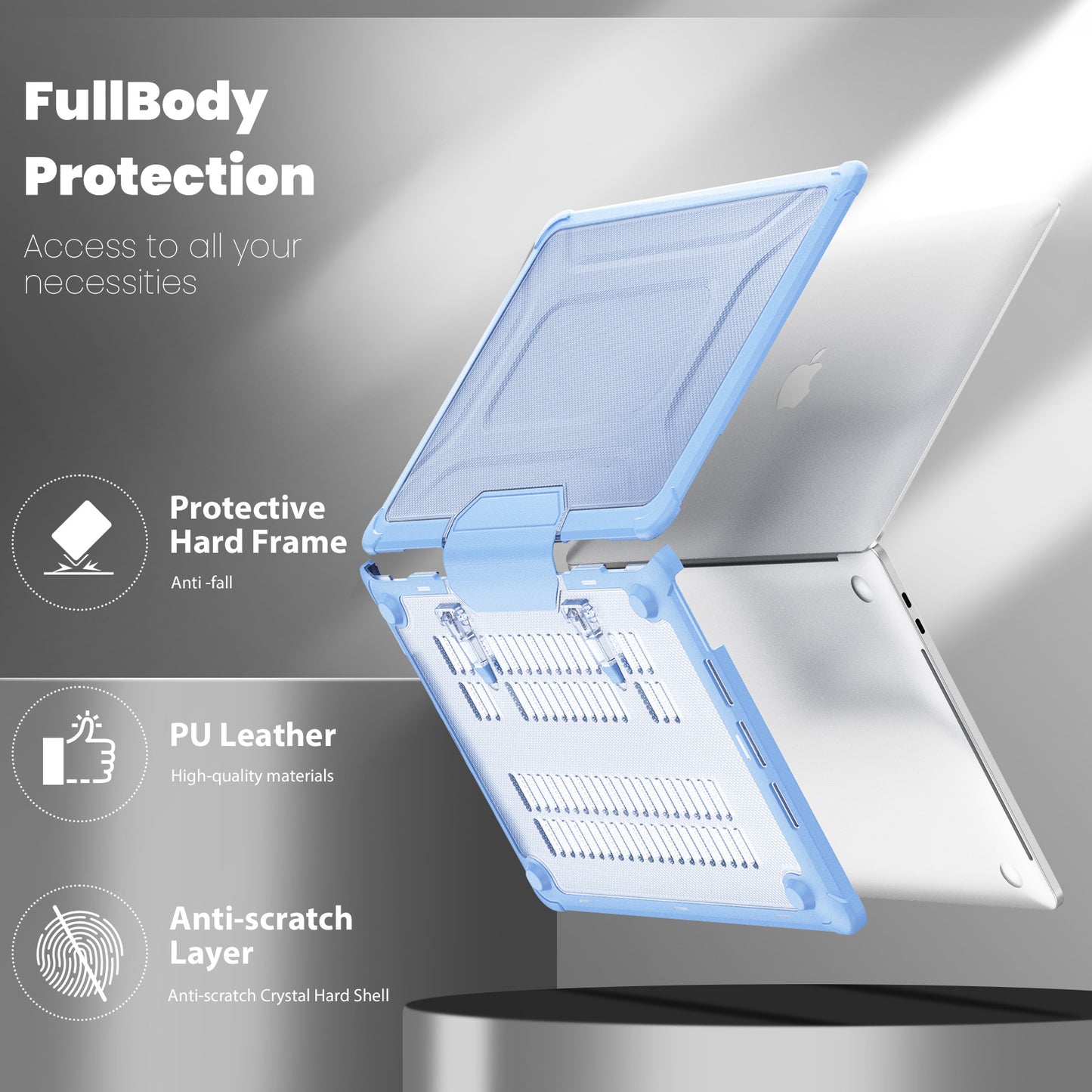 Starsky Heat Dissipation MacBook Pro with Touch Bar 13.3 A1989 Case Stand