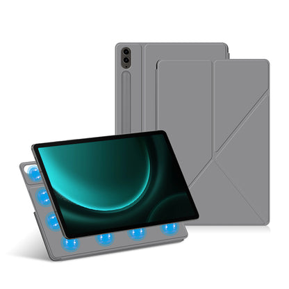 Magnetic Transformation Stand Leather Samsung Galaxy Tab S7+ Case