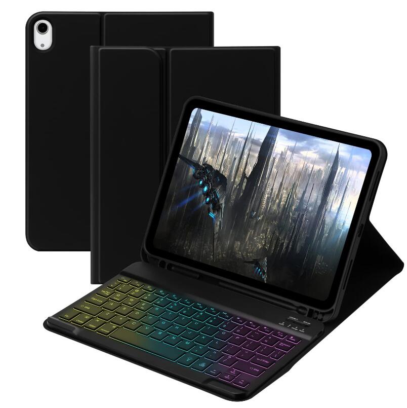 Voltage Thin 3-backlit Keyboard iPad Pro 11 2020 Case Foldable