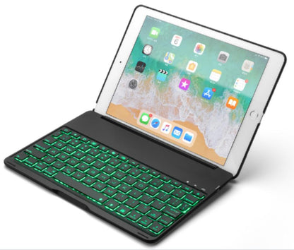 Aluminum Clamshell Backlit Keyboard iPad 6 Case