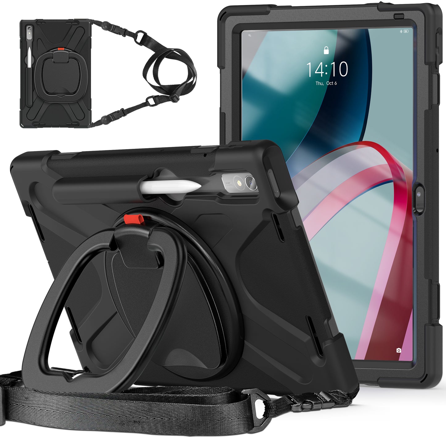 Pirate Box Lenovo Tab P11 Pro (2022) Case Hook Stand Rotating Hand