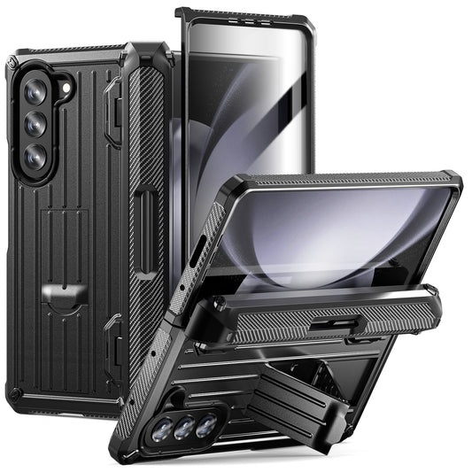 Trolley Box Samsung Galaxy Z Fold5 Case Rugged Built In Pen Holder