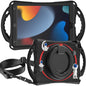 Astronaut Apple iPad 9 Case Rotating Handle Grip