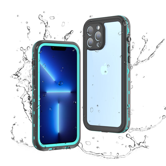 Clear Dot Waterproof Apple iPhone 13 Pro Max Case Swimming