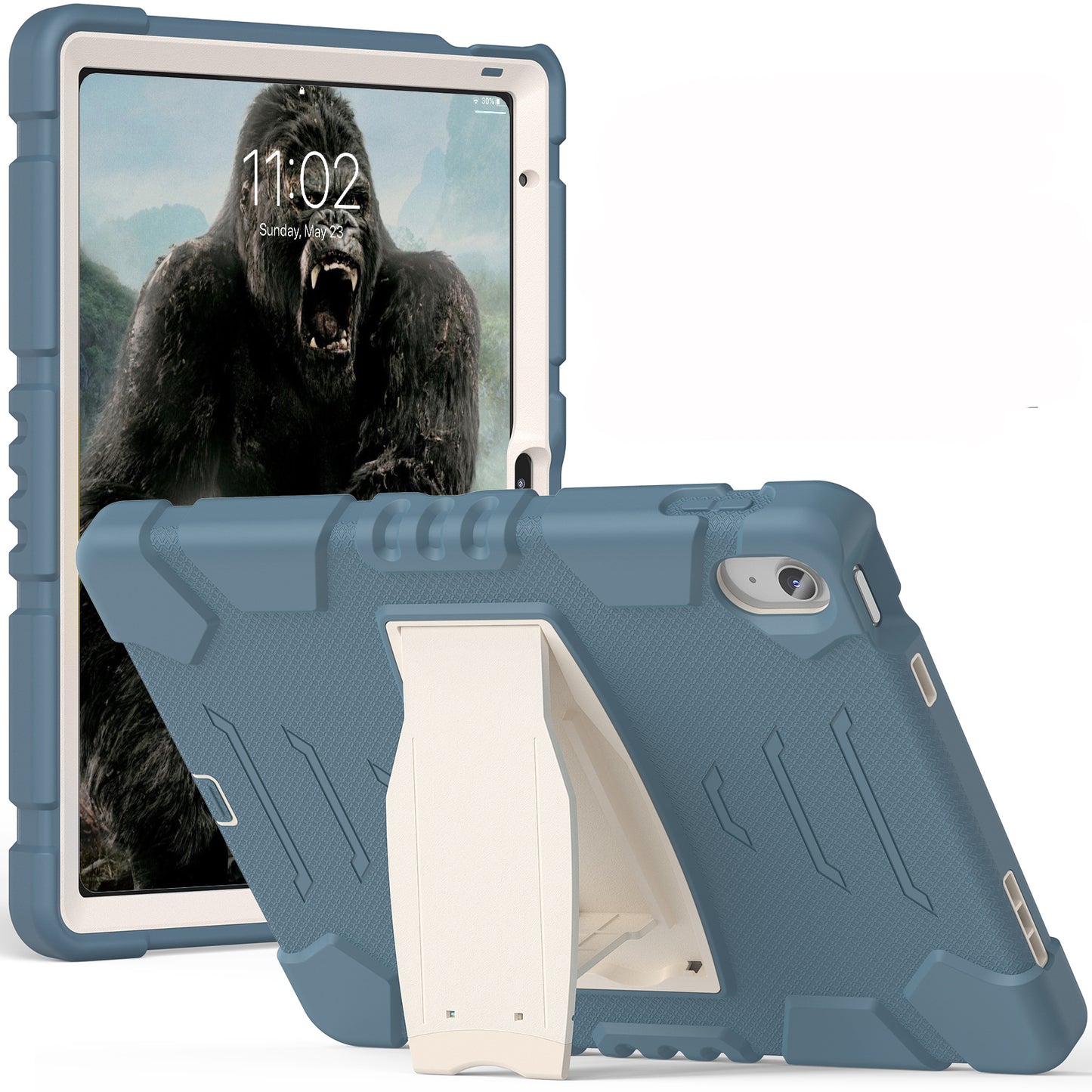 Gorilla King Kong Apple iPad 10 Case Stand Triple Protection