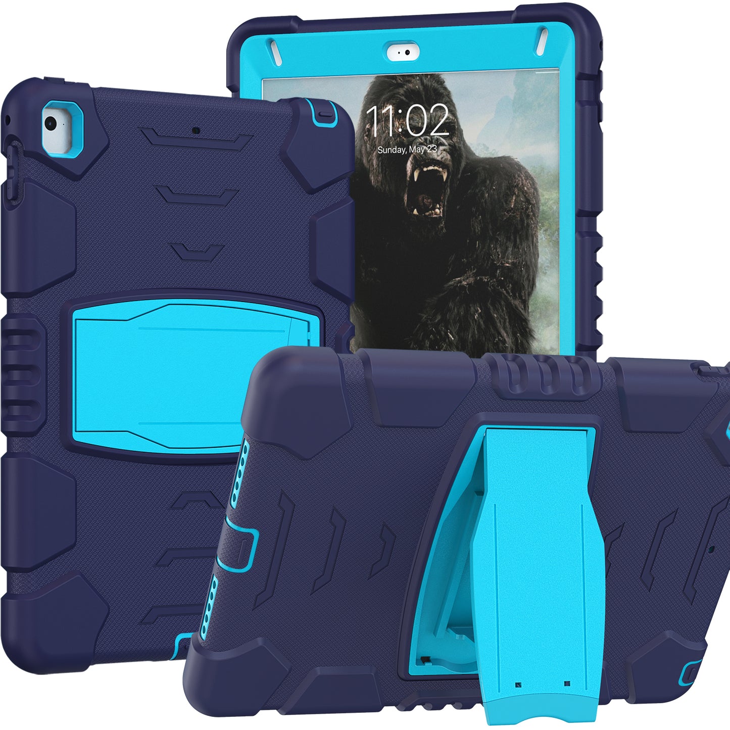 Gorilla King Kong Apple iPad Air 1 Case Stand Triple Protection