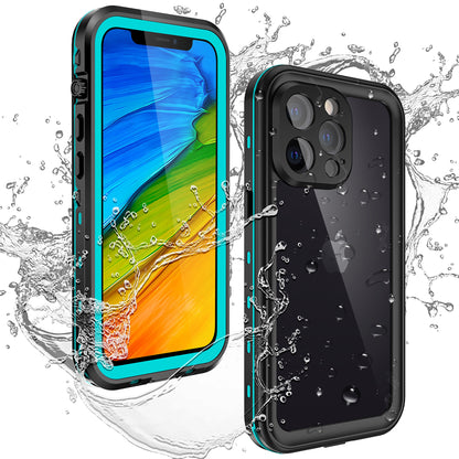 Clear Dot Waterproof Apple iPhone 13 Pro Case Swimming